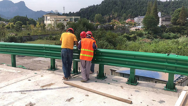 舒兰高速公路护栏板的维护确保道路安全的关键环节